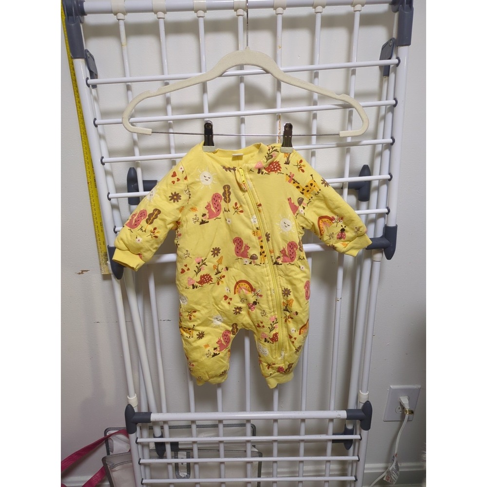 Lcw Baby Yellow Heavy Weight Sleeper Sz 3-6 Months